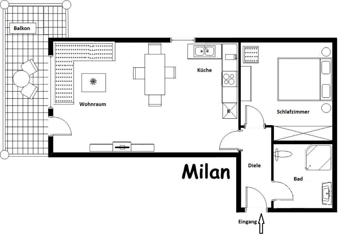 Ferienwohnung Milan โอเบอร์ไมเซลชไตน์ ภายนอก รูปภาพ